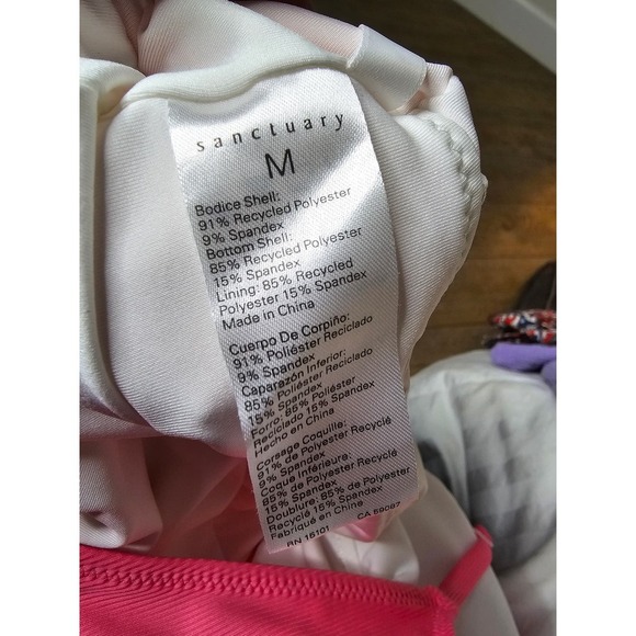 NWT Sanctuary Swim Color Block One Piece Ladies size Medium - Picture 9 of 11